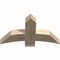 Ekena Millwork Bellingham Rough Sawn Timber Gable Bracket, Douglas Fir, 36"W x 21"H x 4"D x 6"F, 14/12 Pitch GBW036X21X0406BEL00RDF - alternate 5
